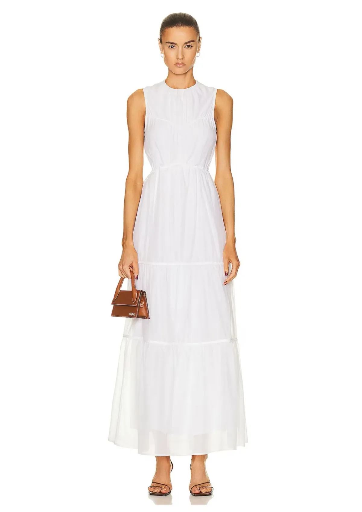 Sir The Label Emme Tiered Dress Ivory Size 1 / 8 AU - Image 1