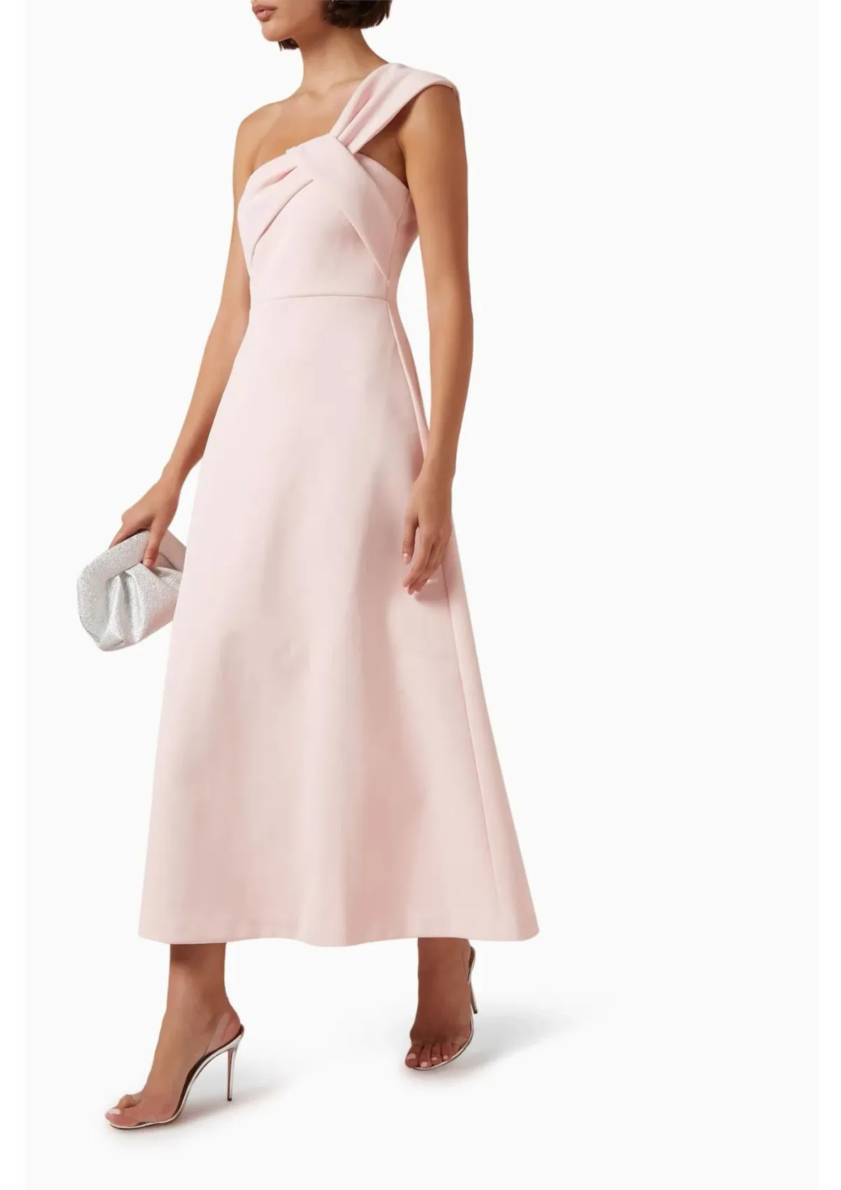 Mossman Adorn Maxi Dress in Blush Size 8 for rent on The Volte - main image