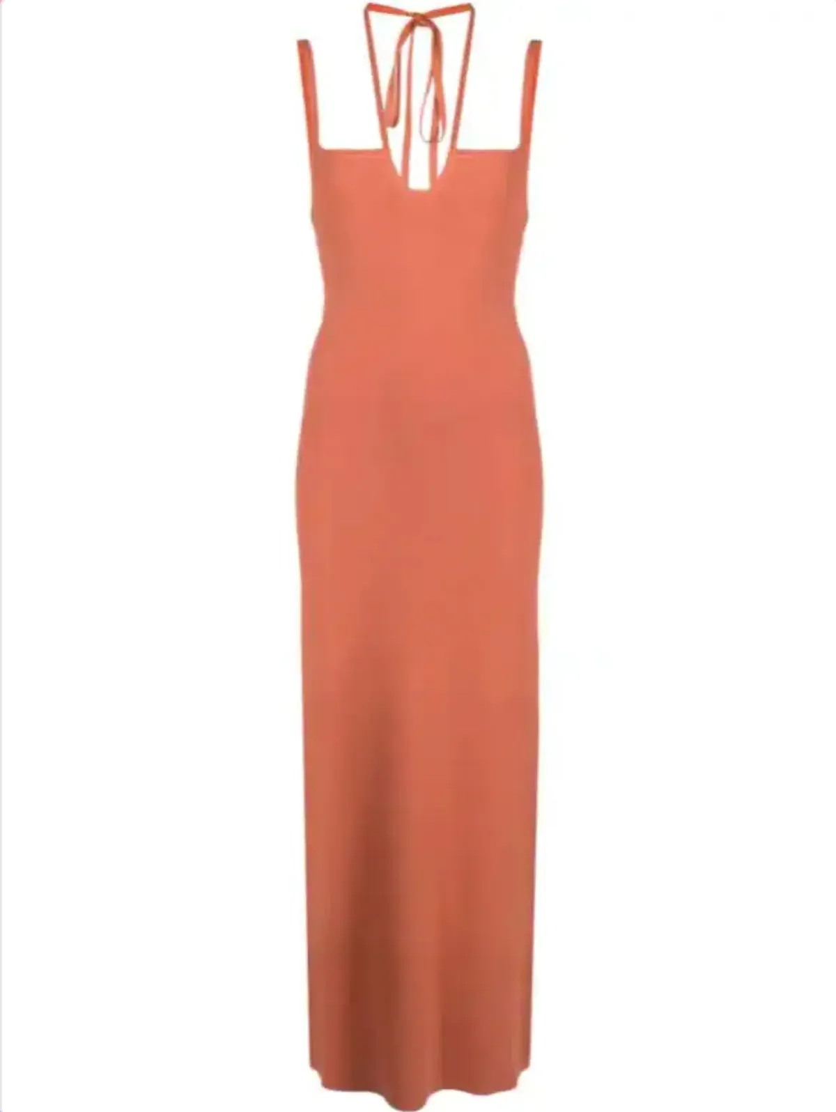 Sir The Label Nadja Midi Dress Coral Size 3 / 12 AU - Image 3