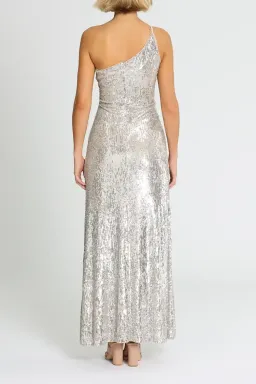 Montique Elle Sequin Mink Gown in Mink Size 10 for rent on The Volte - image 3