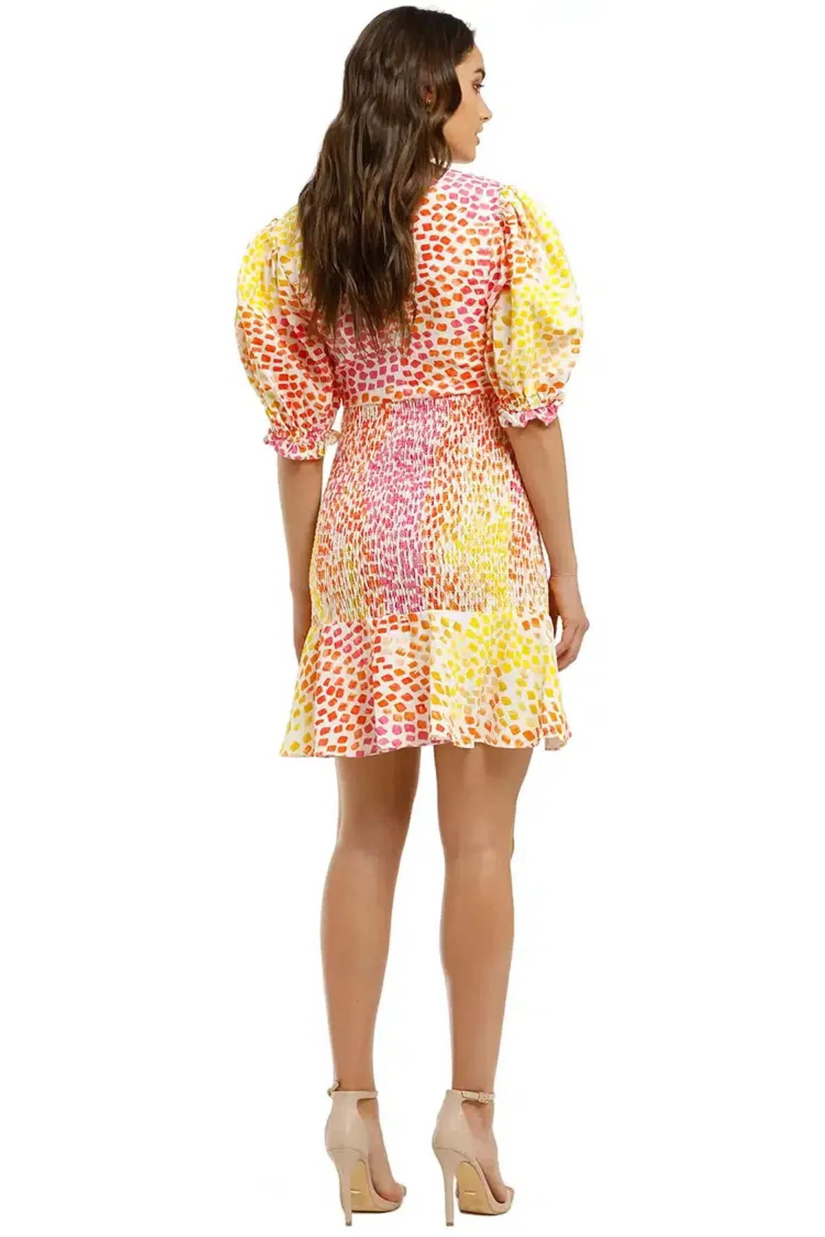 Ministry of Style Gazania Mini Dress Multi Print Size 10 - Image 3