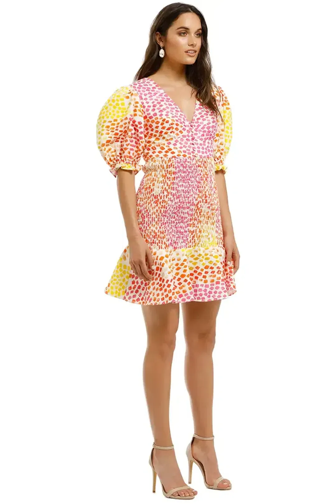 Ministry of Style Gazania Mini Dress Multi Print Size 8 for rent on The Volte - main image