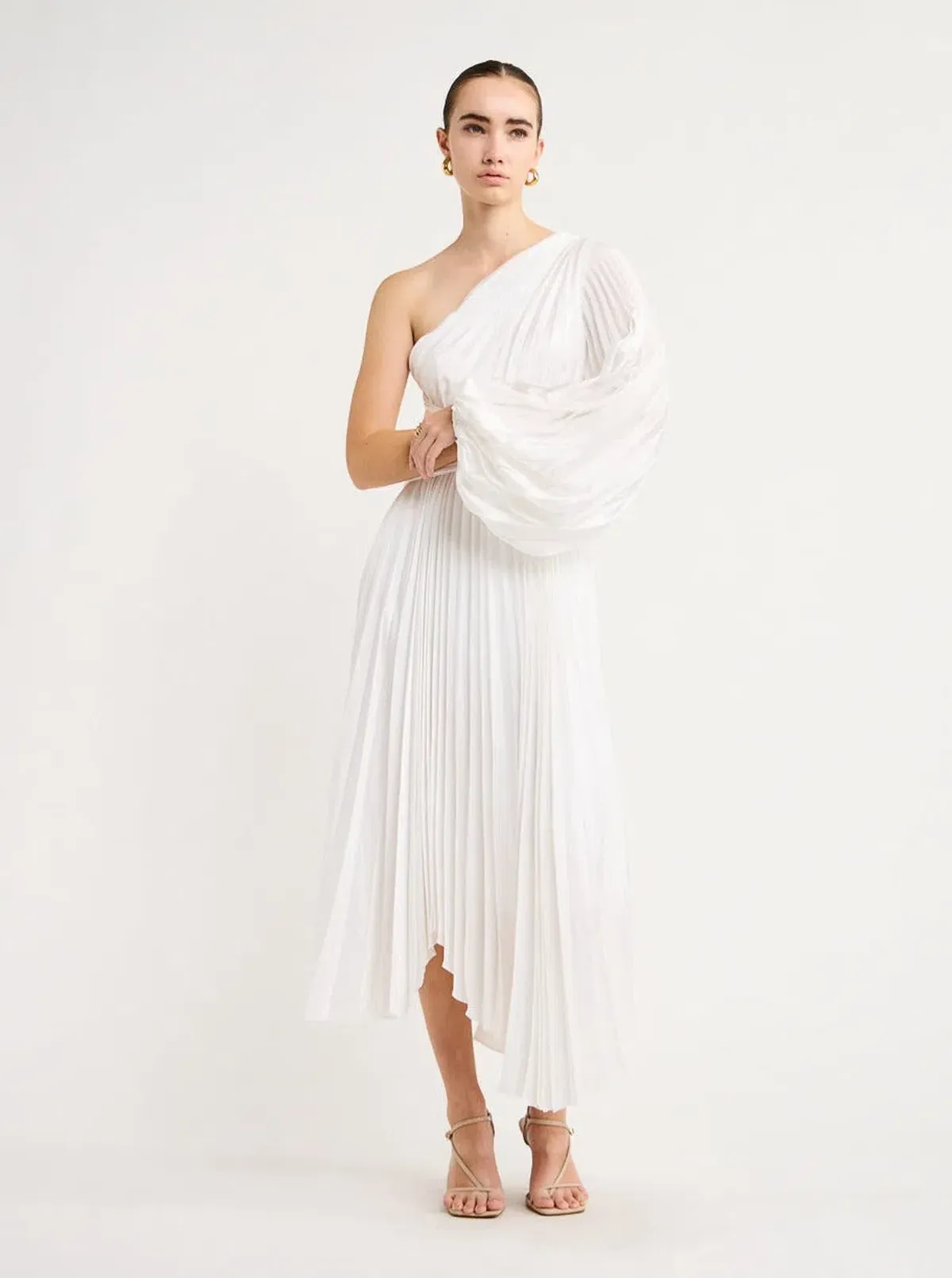 Acler Calais Dress Ivory Size 10 - Image 1