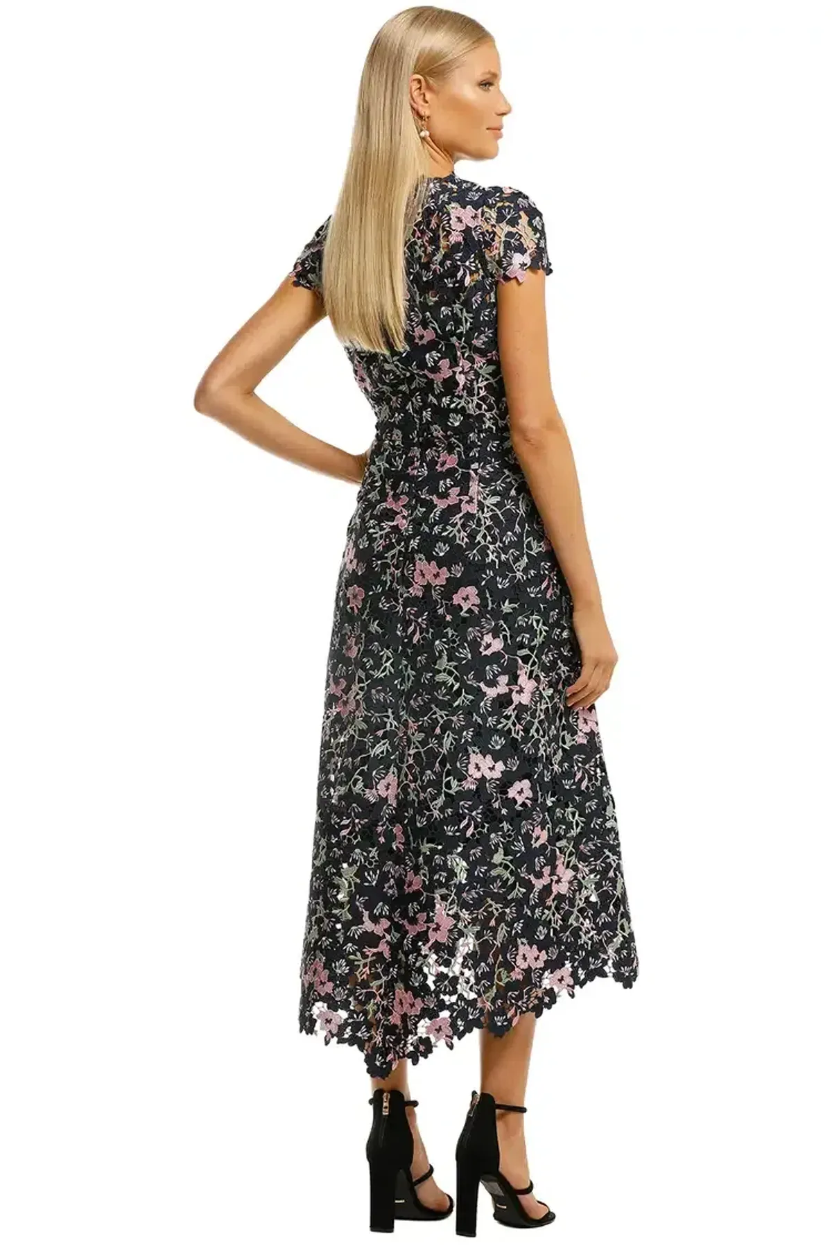 Moss and Spy Birdy Dress in Floral Size 16 - Image 3