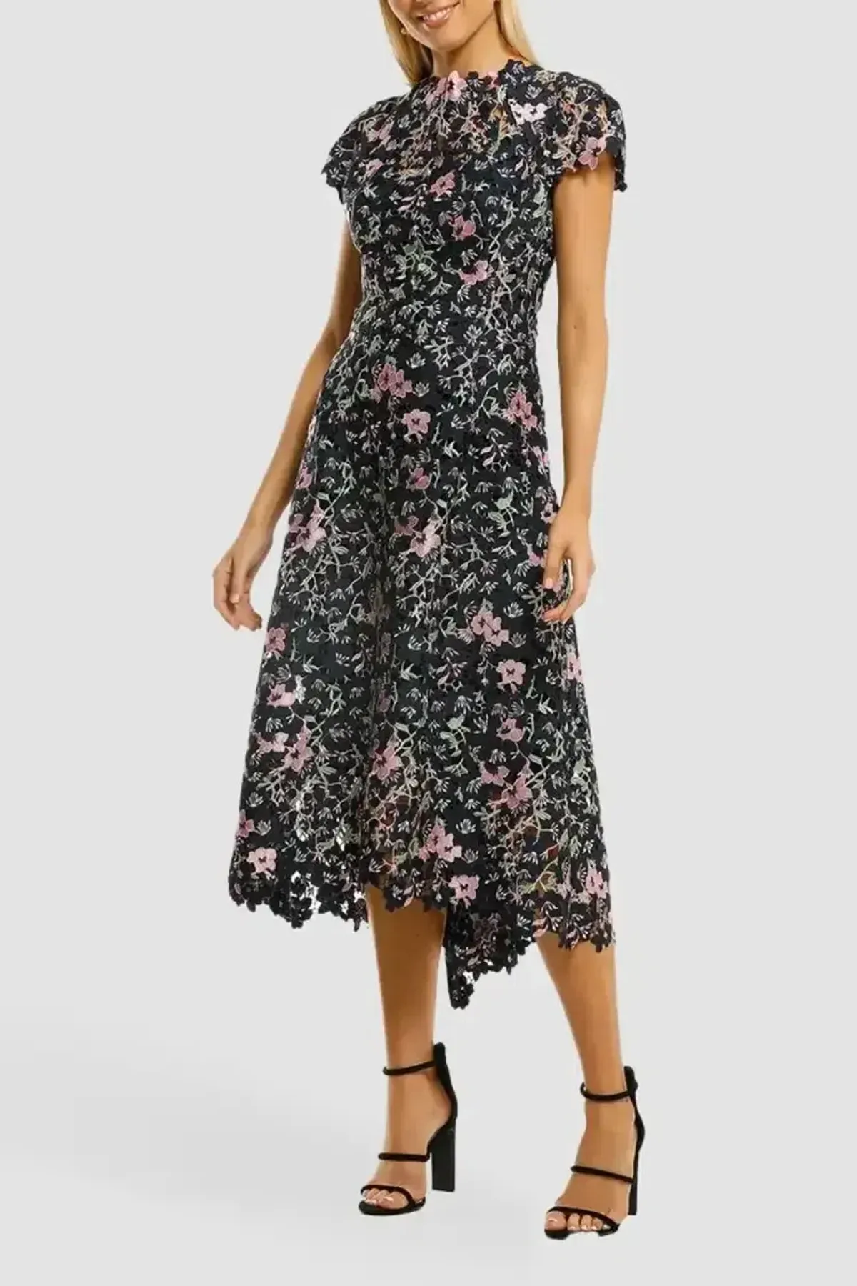 Moss and Spy Birdy Dress in Floral Size 8 - Image 2