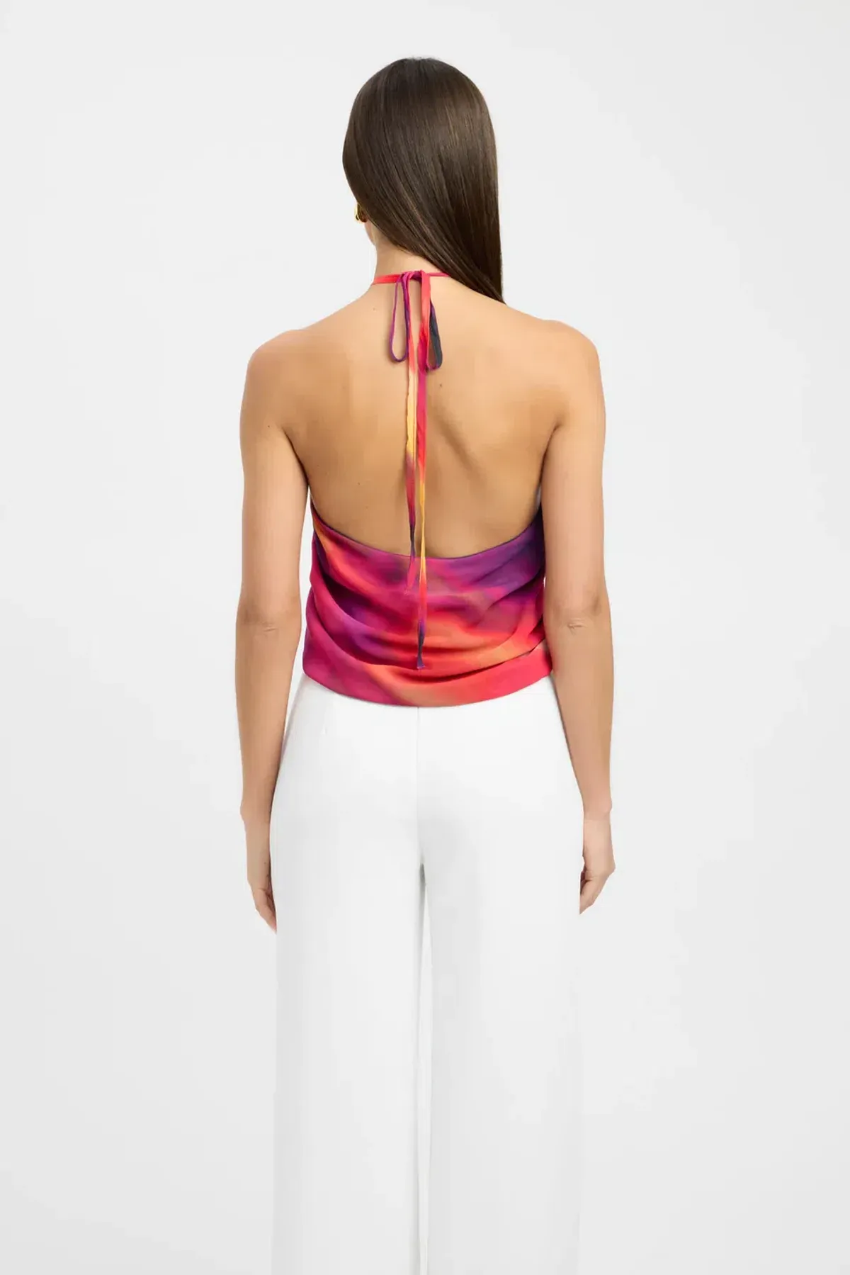 Kookai Bea Halter Top Multi Size 36/ AU 8 - Image 2