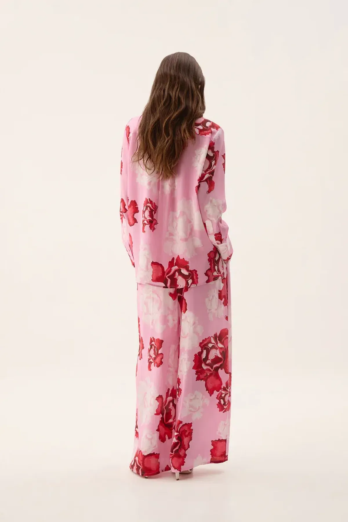 Aje Atomic Silk Shirt size 6 and Relaxed Pants set - size 8 - Image 3