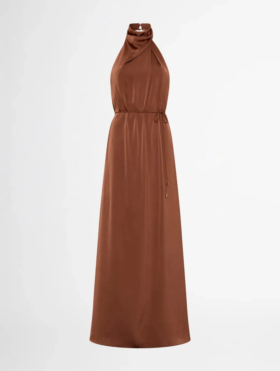 Sheike Destiny Maxi Dress Brown Size 10 for rent on The Volte - main image