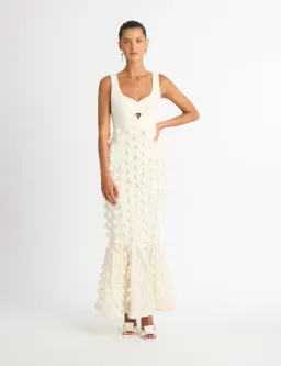 Sheike Imani Dress Cream Size 10 for rent on The Volte - image 1