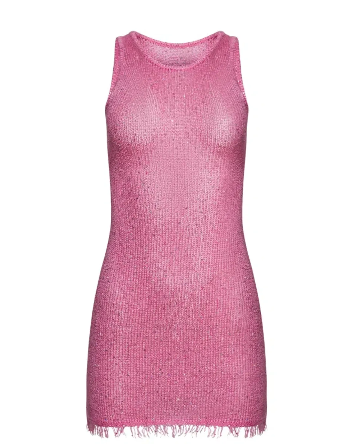 Asta Resort Natalia Mini Dress Azalea Pink Sequin Size AU 10 - Image 3