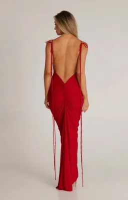 Melani the Label Gia Gown Red Size AU 6 for rent on The Volte - image 3