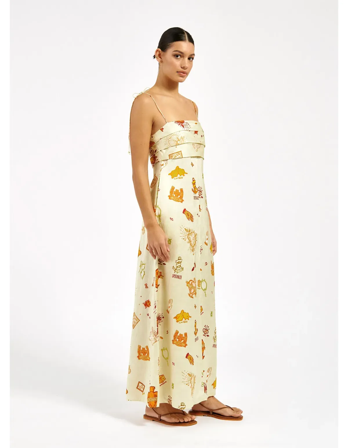 Roame Atlas Dress Fortuna Print Size 2 / AU 10 - Image 2