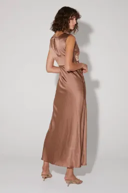 Hansen & Gretel Jessa Dress Fudge Size XS / AU 6 for rent on The Volte - image 4