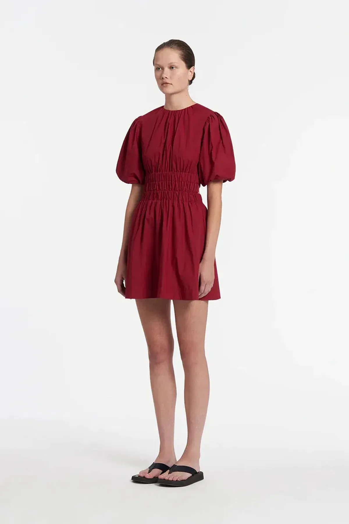 Sir the Label Dion Open Back Mini Dress in Plum Size 0 / AU 6 - Image 2