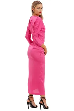 Nicola Finetti Arienne Dress in Pink Size 10 for rent on The Volte - image 5
