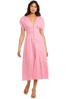 Nicholas Crissy Dress in Flamingo Size 8 for rent on The Volte - image 1