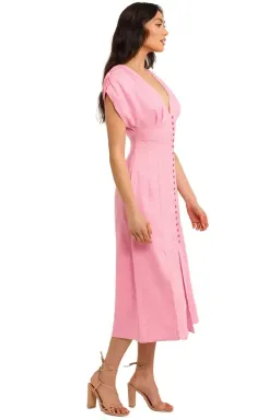 Nicholas Crissy Dress in Flamingo Size 8 for rent on The Volte - image 2