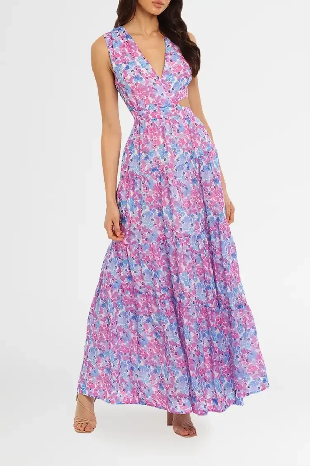 Nicholas Tabatha Dress in Purple Size 8 - Image 2