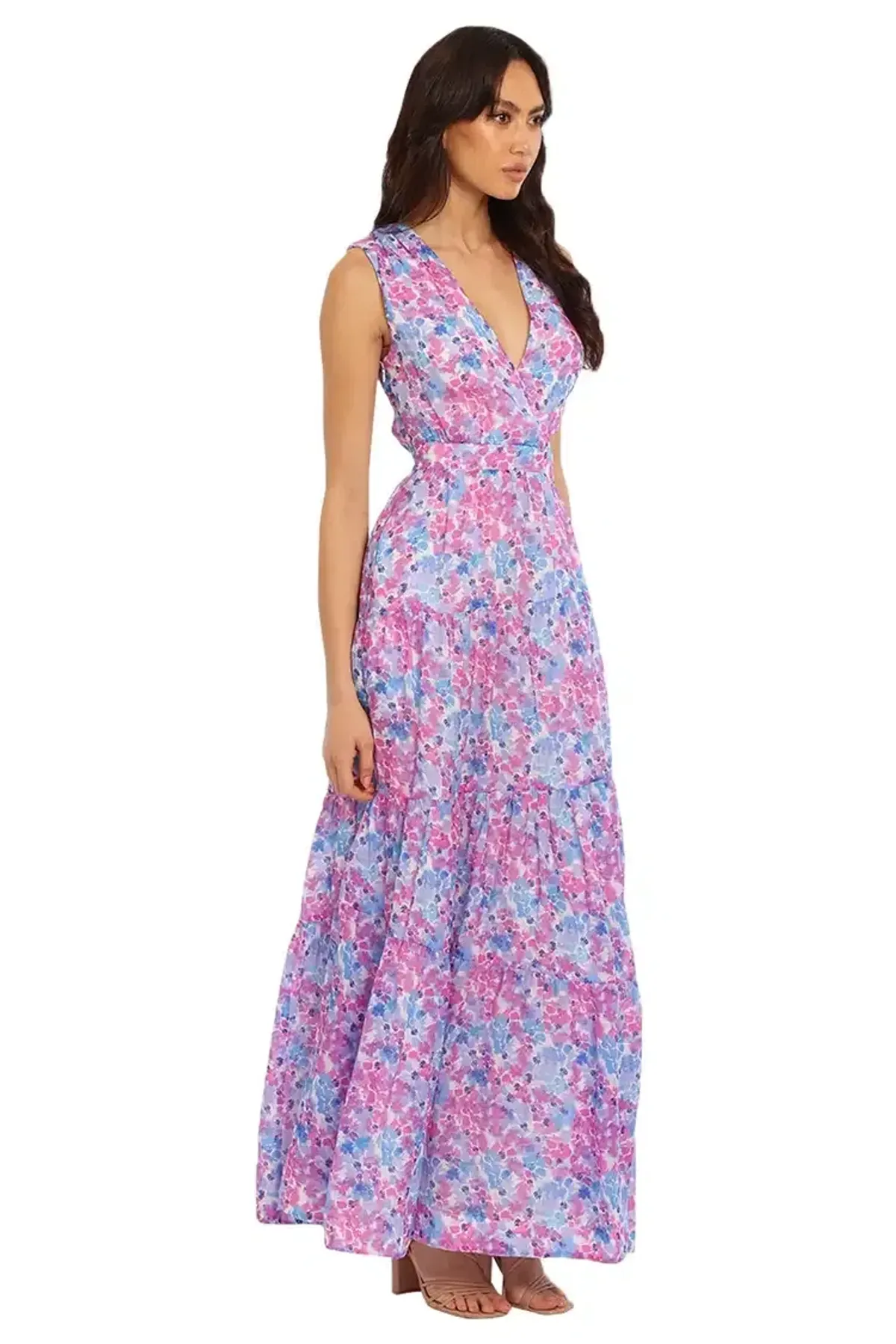 Nicholas Tabatha Dress in Purple Size 8 for rent on The Volte - main image