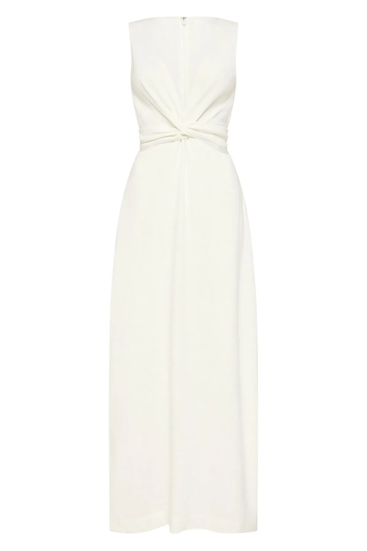 Sir The Label Clemence V Neck Dress Ivory Size 2/AU 10 - Image 7