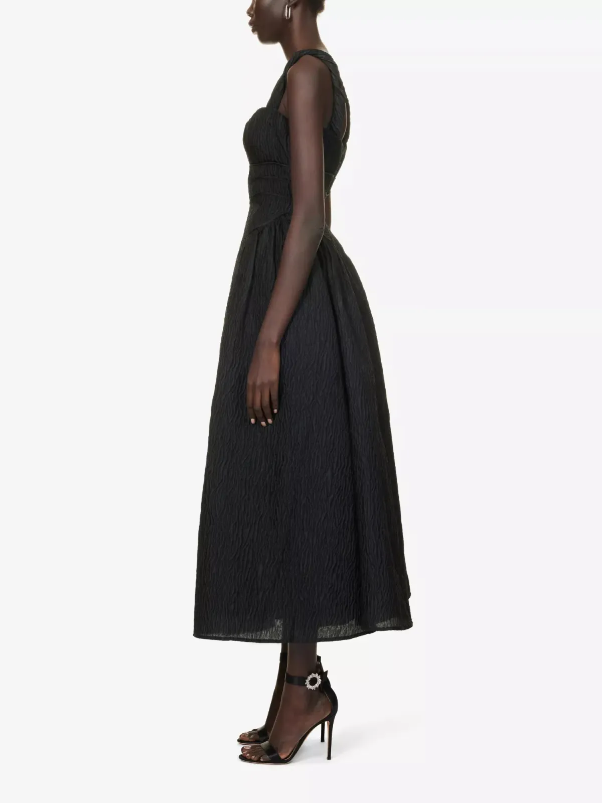 Rachel Gilbert Sophy Strap Midi Dress Black Size 1 / AU 8 - Image 2