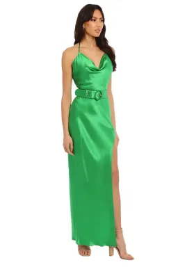 Nicholas Lucinda Gown in Green Size 14 for rent on The Volte - image 2