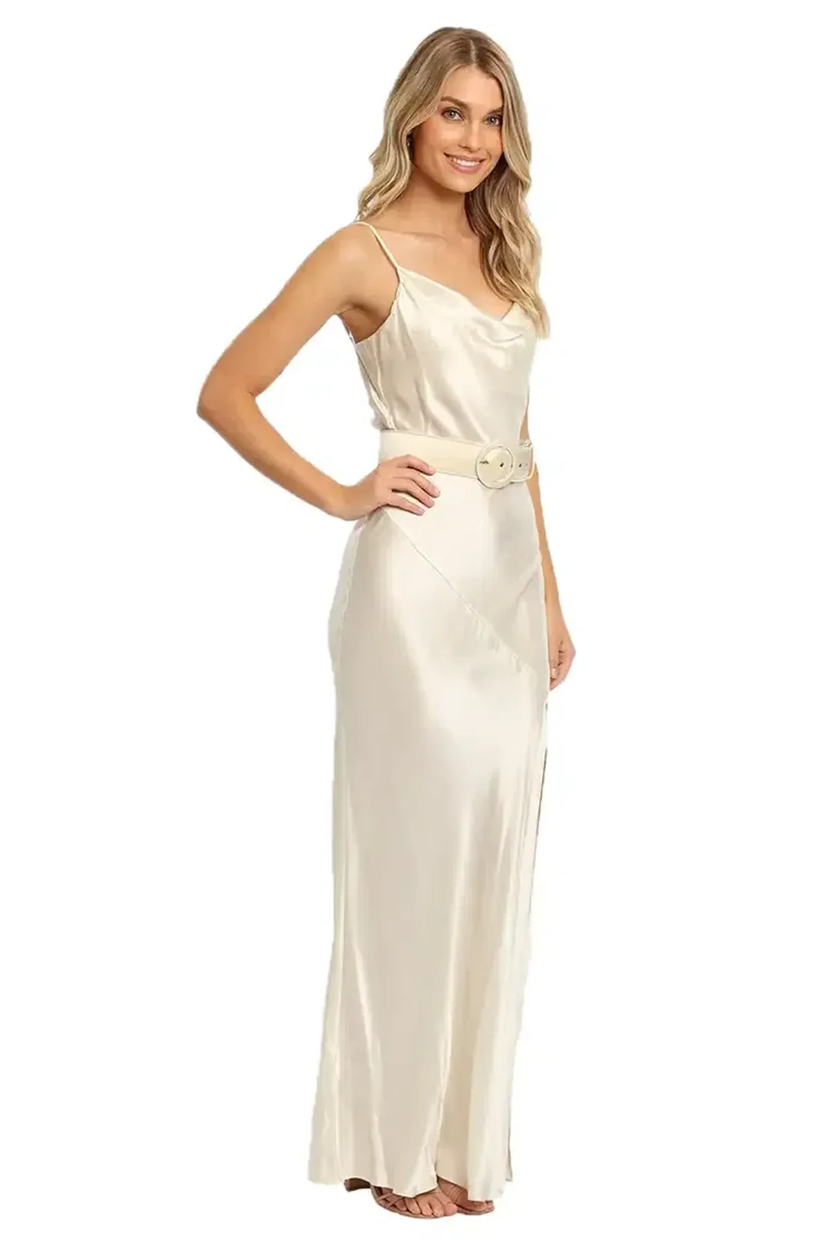 Nicholas Simone Dress in Cream Size 12 - Image 4