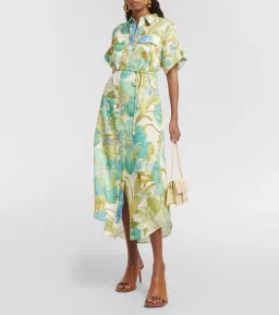 Alemais Janis Shirtdress Multi Size 10 for rent on The Volte - image 1