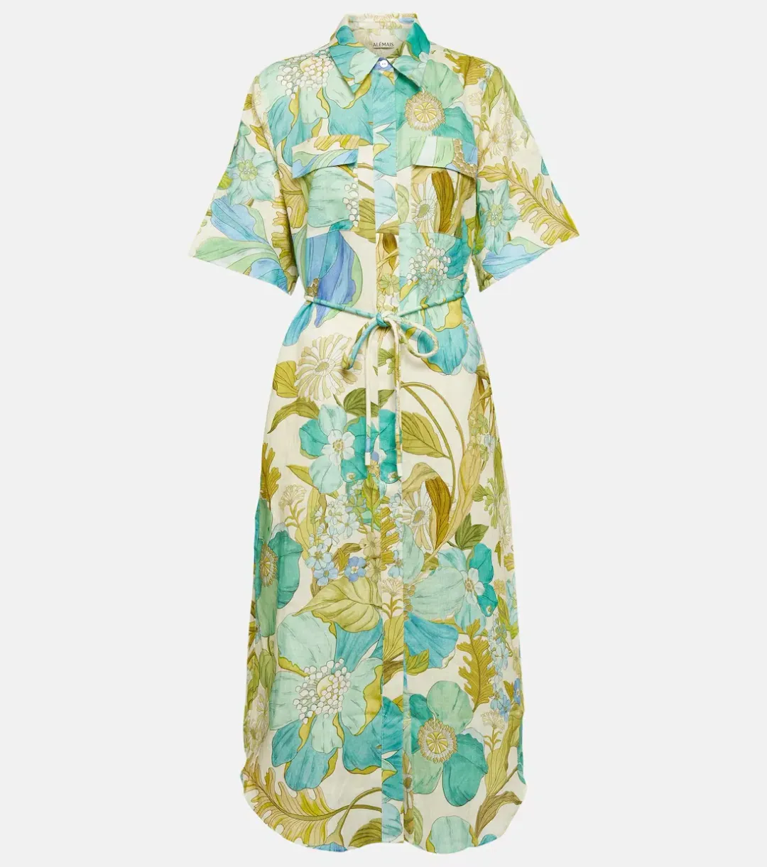 Alemais Janis Shirtdress Multi Size 10 for rent on The Volte - main image