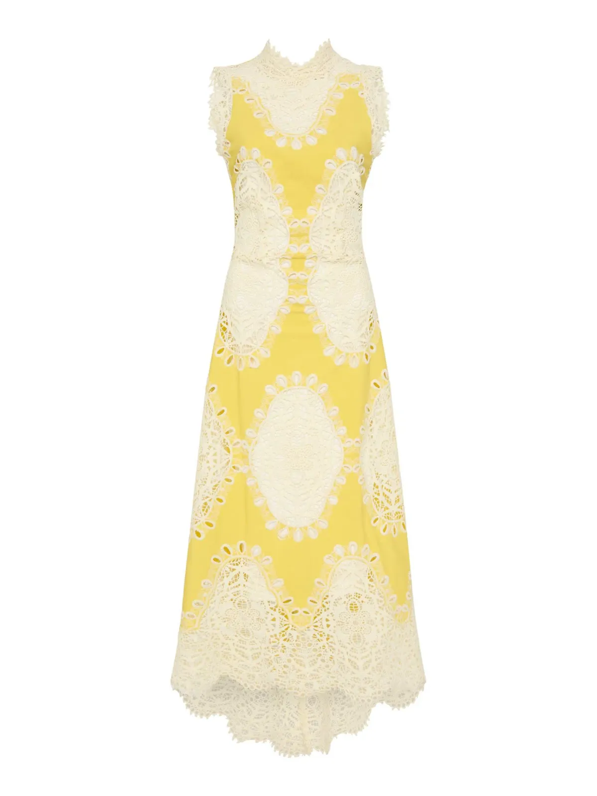 Moss and Spy Mimosa A Line Yellow/Ivory - Image 4