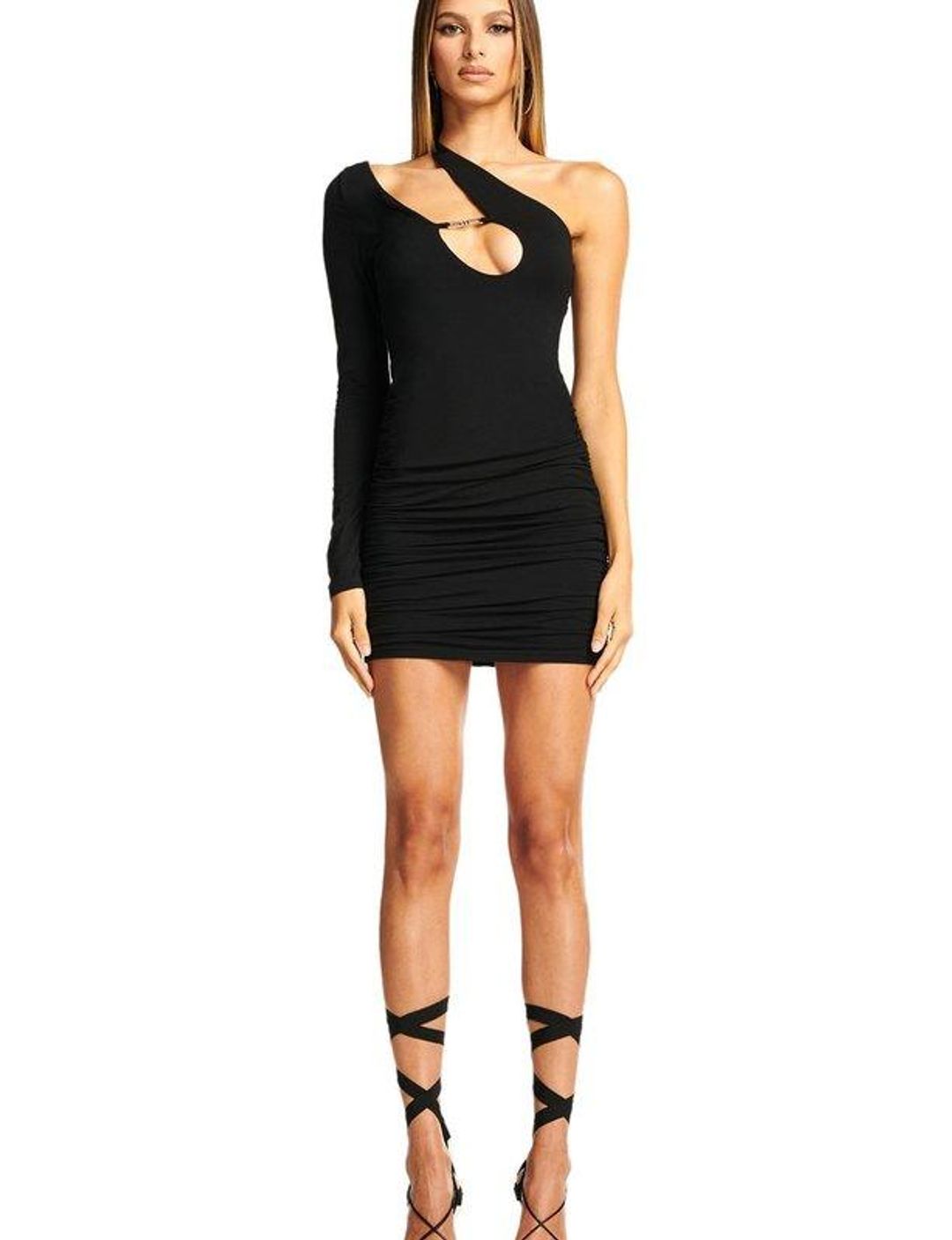I. AM. GIA Silene Dress | Black | Size Small for rent on The Volte - main image