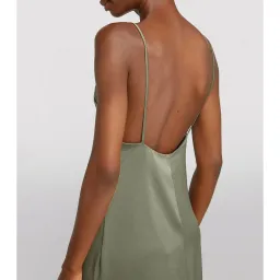 Paris Georgia Phoebe Slip Dress Green Size XS / AU 6 for rent on The Volte - image 3