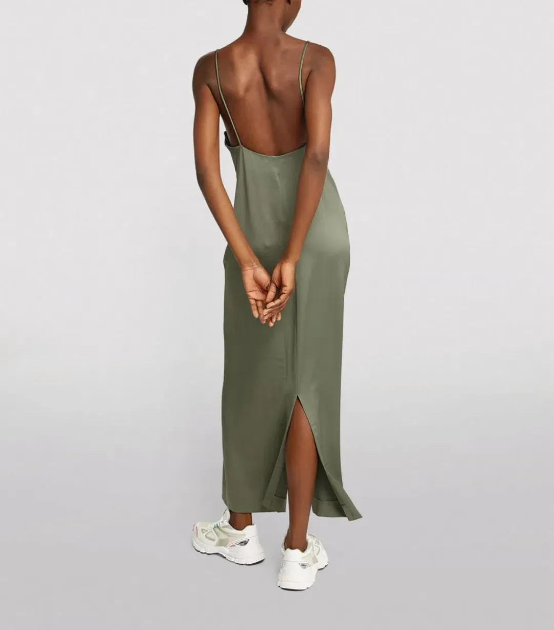Paris Georgia Phoebe Slip Dress Green Size XS / AU 6 for rent on The Volte - main image