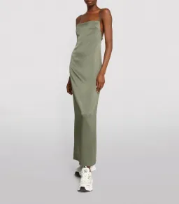Paris Georgia Phoebe Slip Dress Green Size XS / AU 6 for rent on The Volte - image 1