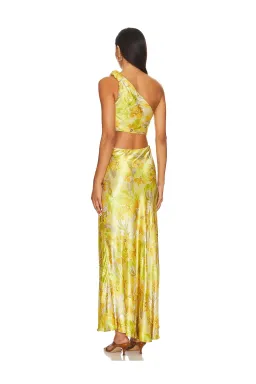 Bec & Bridge Harper Maxi Dress Citrus Floral Size AU 6 for rent on The Volte - image 2