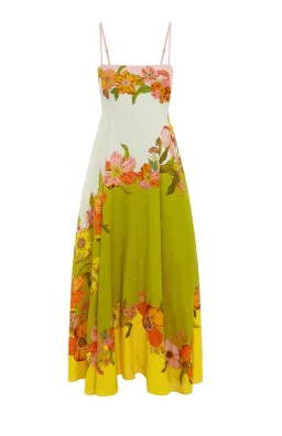 Alemais - Silas Sundress Floral - Size 8 for rent on The Volte - image 4