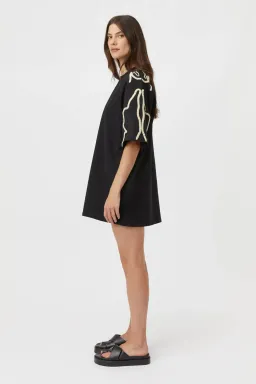 Camilla and Marc Lanza Tee Dress Black Size 8 for rent on The Volte - image 3