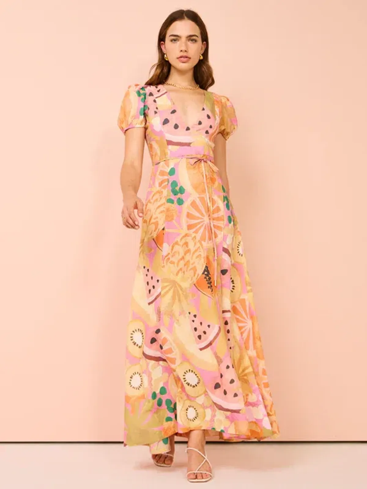 By Nicola - Fruit Punch Wrap dress Size 10 - Image 4