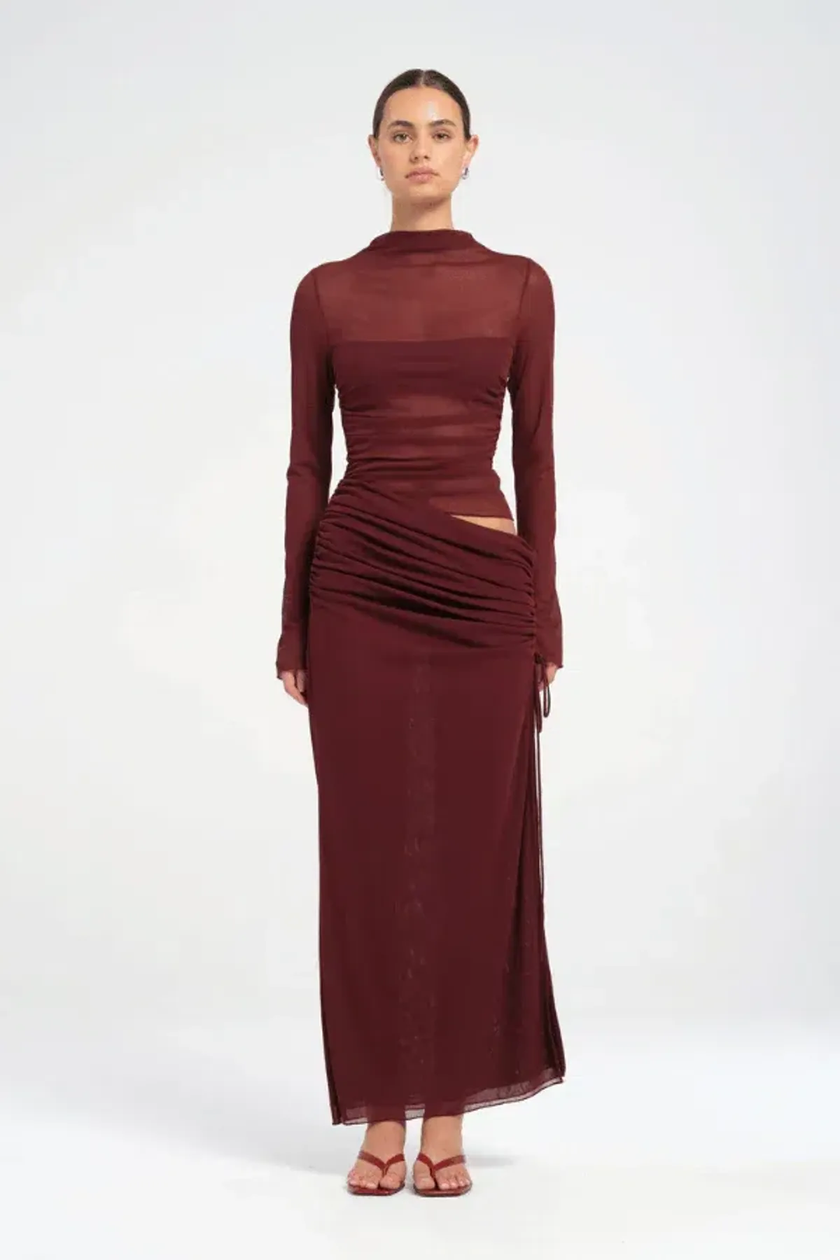 Benni - Mable Maxi Dress - Plum - Size 6 - Image 1