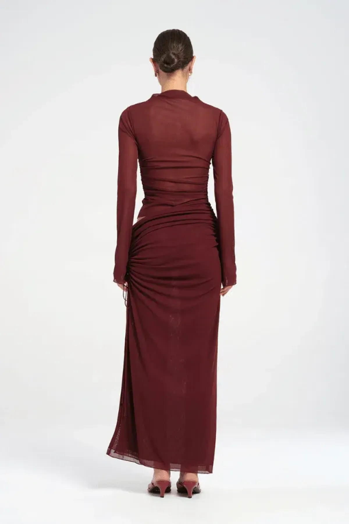 Benni - Mable Maxi Dress - Plum - Size 6 - Image 3