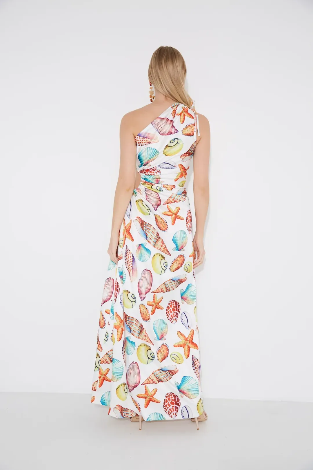 Sonya Moda Nour De La Mer Maxi Dress Print Size 10 for rent on The Volte - main image