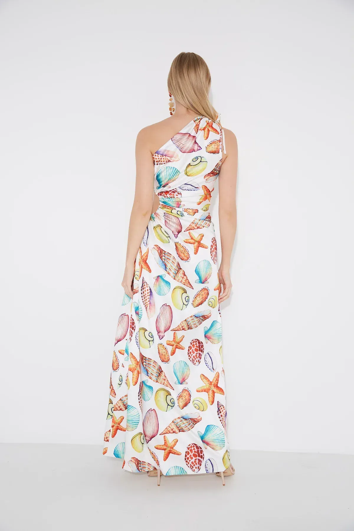 Sonya Moda Nour De La Mer Maxi Dress Print Size 10 - Image 3