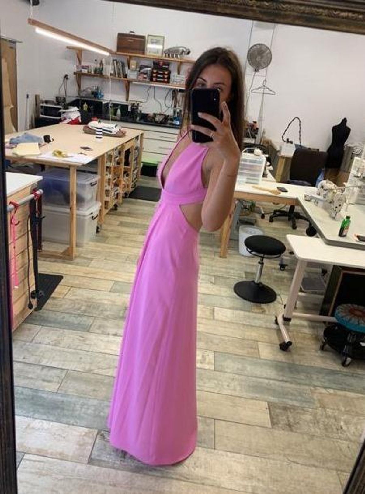 Jill Stuart Deep V Gown size 8 - Image 3