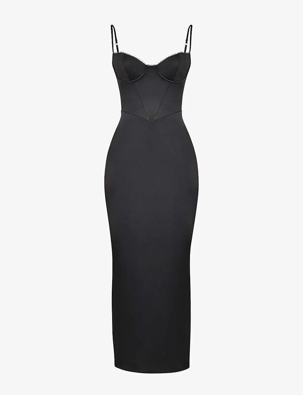 House Of CB Stefania Corset Maxi Dress Black Size XS / AU 6 - Image 5