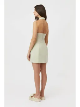Camilla and Marc Petra Mini Dress in Pistachio Green Size AU 10 for rent on The Volte - image 3