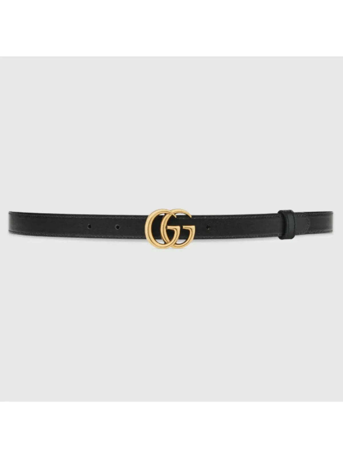Gucci GG Marmont Reversible Thin Belt Black - Image 2
