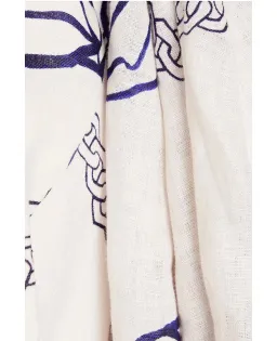 Zimmermann Day Midi Dress in Navy Bows Size 0/AU 8 for rent on The Volte - image 3