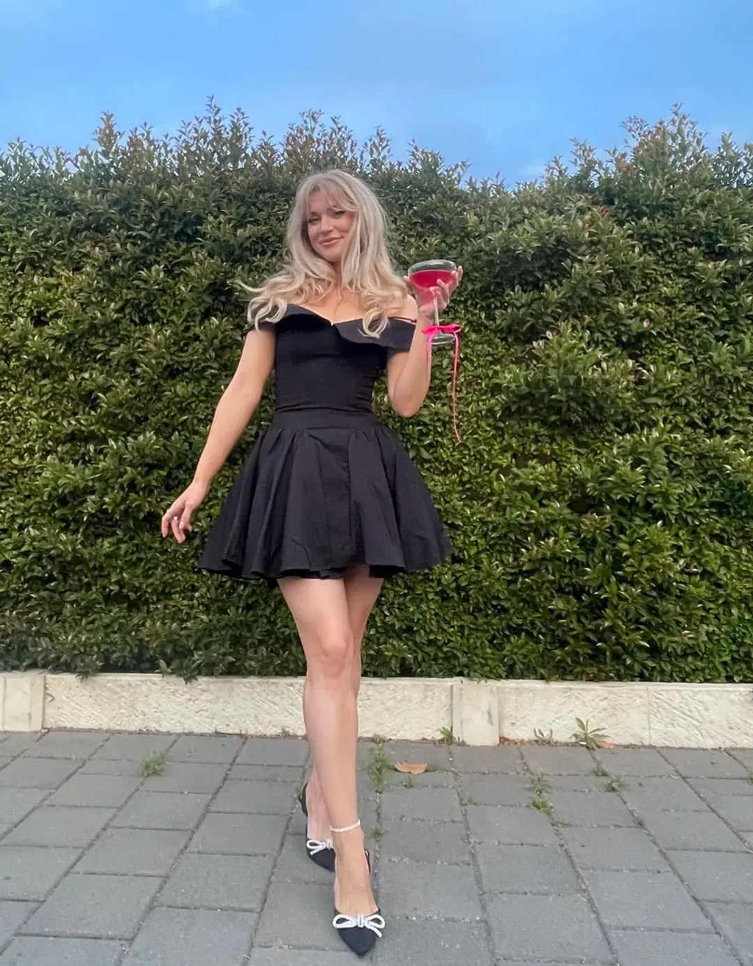 House of CB Elida Mini Dress Black Size S/ AU 8 for rent on The Volte - main image