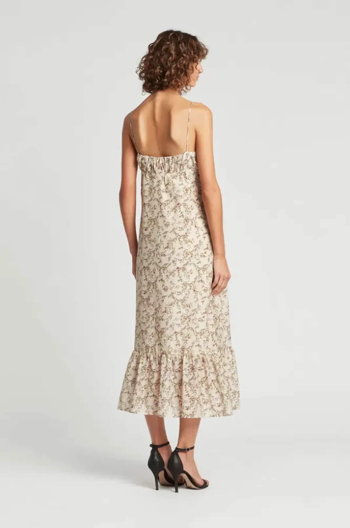 Sir The Label Annalie Tiered Maxi Dress Print Size 0/ AU 6 - Image 3