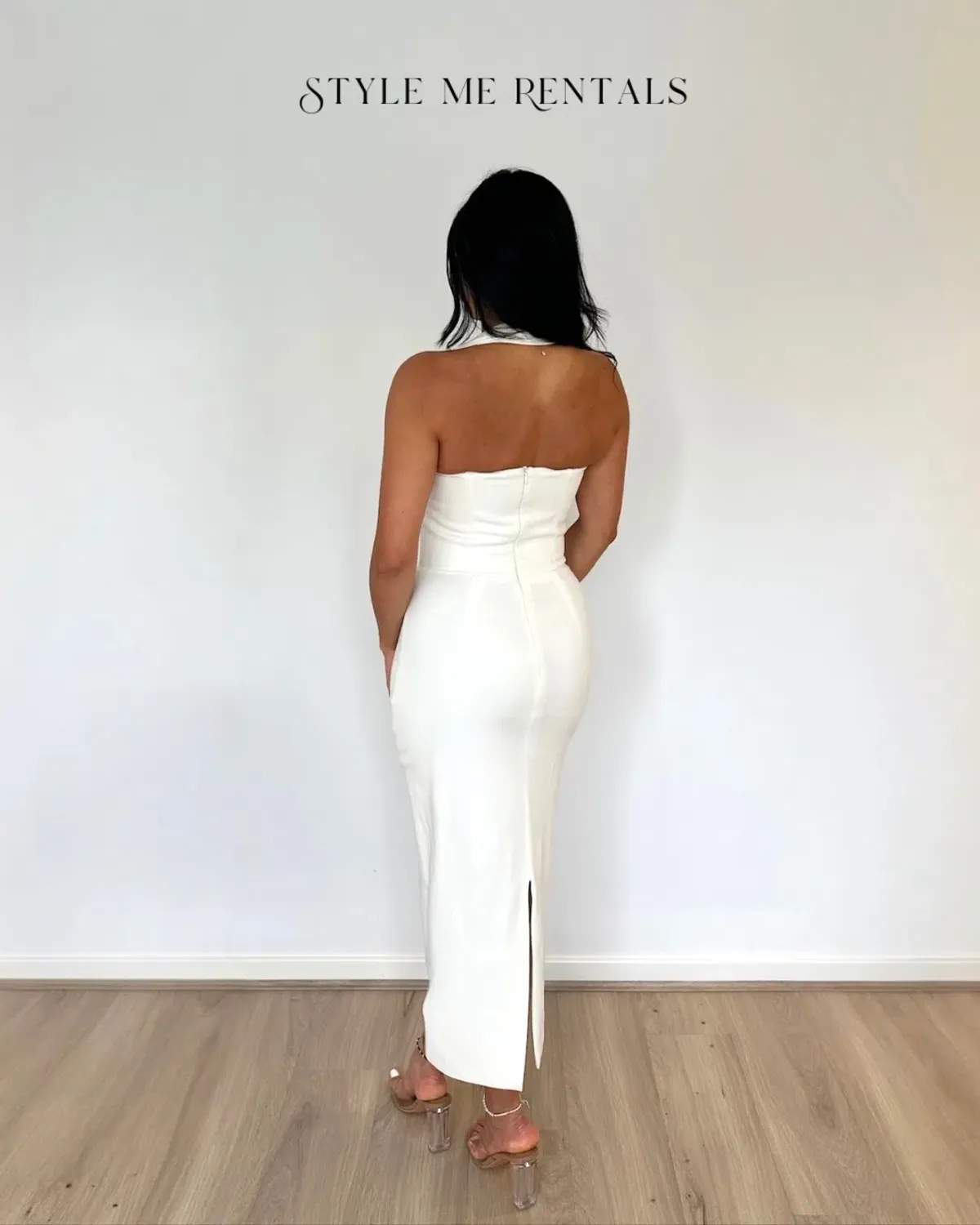 Effie Kats Meline Midi Dress White Size S/ AU 8 - Image 4